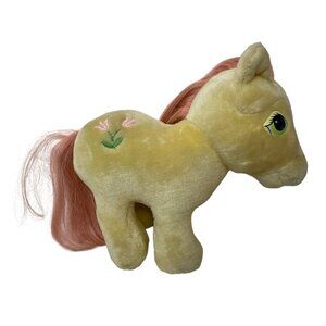 Vintage 1984 G1 Hasbro Softies My Little Pony MLP 80s Posey plush soft toy
